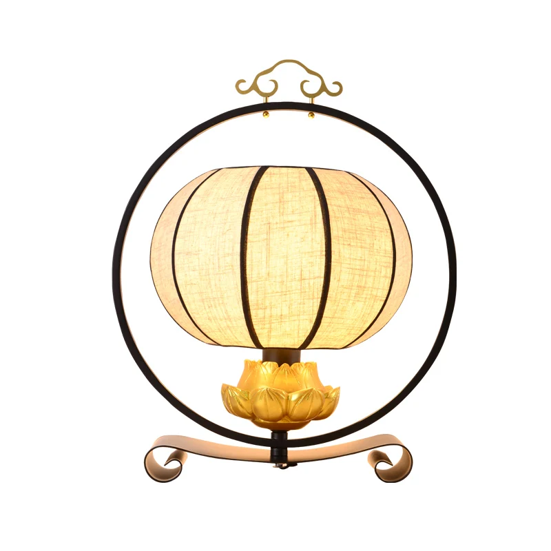 Chinese style table lamps bedroom living room lamp bedside lamp retro