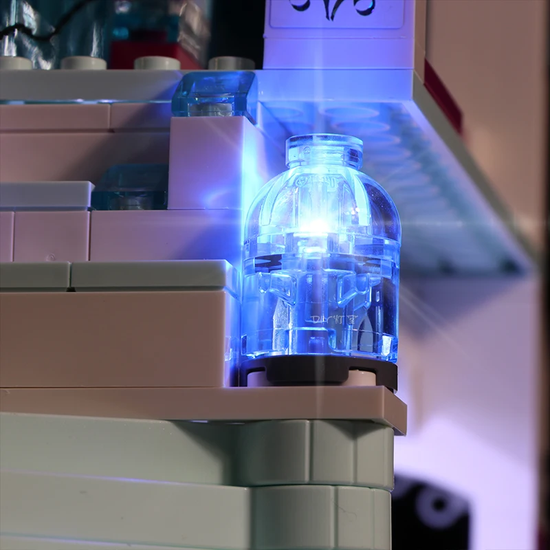Светодиодный светильник совместимый с Lego 41148 friend Snow World 25002 волшебный Ледяной
