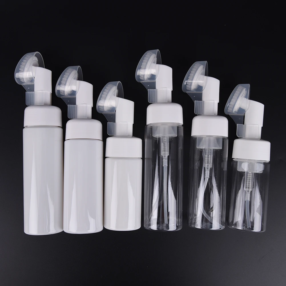 1pcs Clear Foaming Bottle Froth Pump Soap Mousses Liquid Dispenser Foam