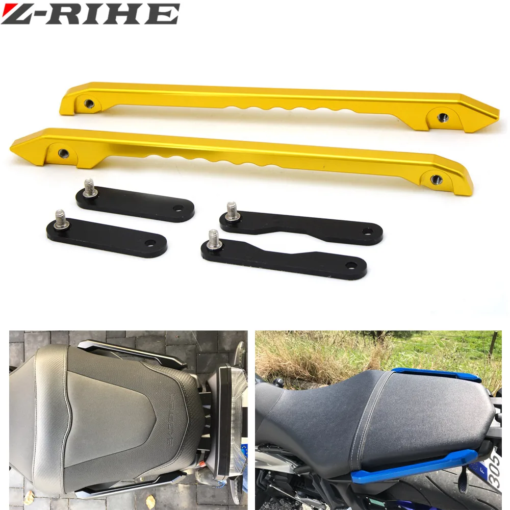 For Yamaha MT 09 / FZ 09 2014 2016 Motorcycle CNC Rear Grab Bars Rear Seat Pillion Passenger