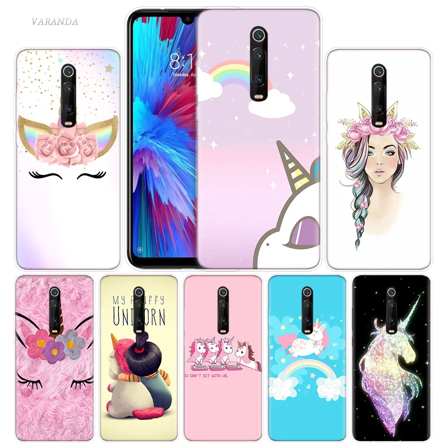 

My Unicorn Girl Case for Xiaomi Redmi Note 7 7S K20 Y3 GO S2 6 6A 7A 5 Pro MI Play 9T A1 A2 8 Lite Poco F1 Silicone Phone Bags