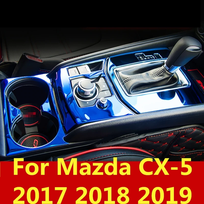Аксессуары для салона автомобиля аксессуары Mazda CX5 CX 5 2017 2018 2019 из АБС хромового