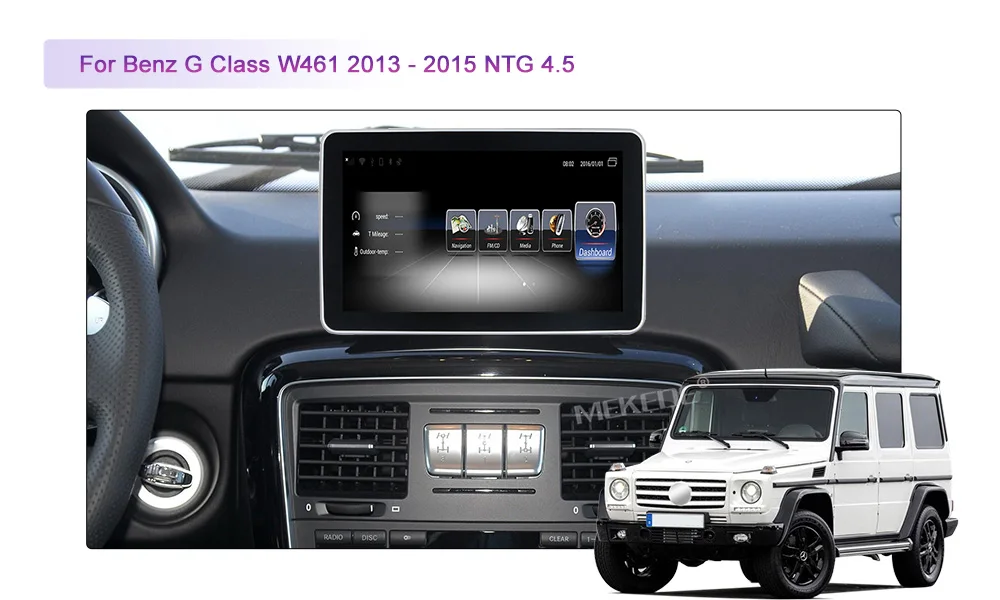 Mekede ANDROID автомобильный стерео gps Навигатор Радио для Mercedes Benz G Class W461 2012 2013 3 Гб ram 32 Гб rom 4G wifi BT