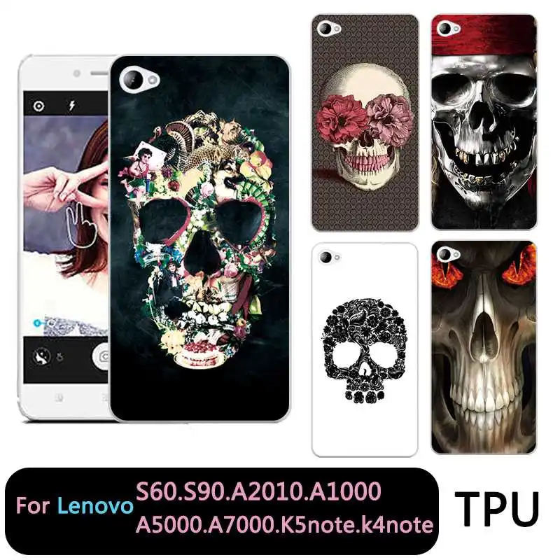 Qmswei мягкий прозрачный чехол для телефона из ТПУ Lenovo S60 S90 A2010 a1000 a5000 a7000 k5note k4note