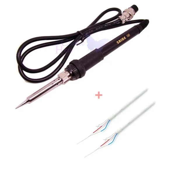 Saike cautín de repuesto mango se ajusta para SAIKE 936 / 909D / 898D /  8586D 852D + / 9936 + 2 unids elemento de calefacción|handle steel|handle  bowlhandle plastic - AliExpress