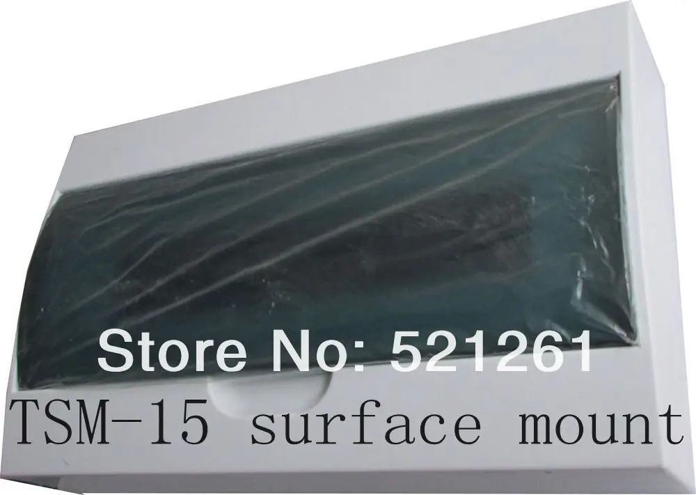 

DMWD plastic favor distribution box 15 way plastic distribution boxes electrical enclosure indoor surface mount box 15 TSM15