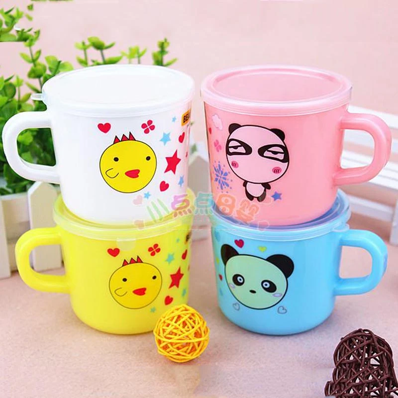 childrens plastic cups with handles