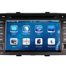 " in-dash автомобильный dvd-плеер с gps(опционально), аудио Радио стерео, USB/SD, AUX, BT/tv, Автомобильный мультимедийный головной убор для Kia SORENTO 2011