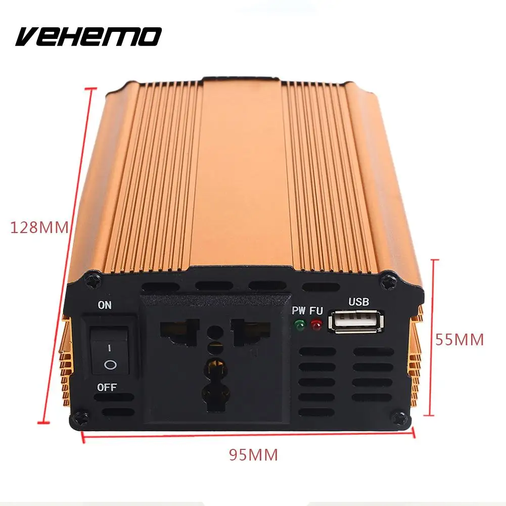 

Car Inverter 3200W DC 12V to AC 220V Power Inverter Charger Converter Voltage Transformer Vehicle USB Modified Sine Wave Power
