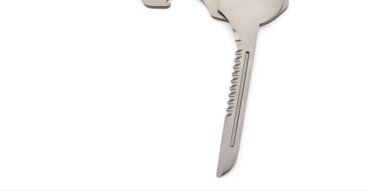 Высокое качество комплект для наружного путешествия мини 6 в 1 Карманный Брелок нож кемпинг комбинированный инструмент из нержавеющей стали Портативные Ножи