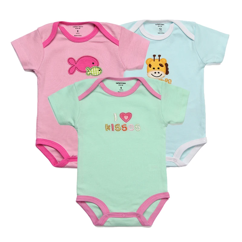 3pcs baby rompers 1