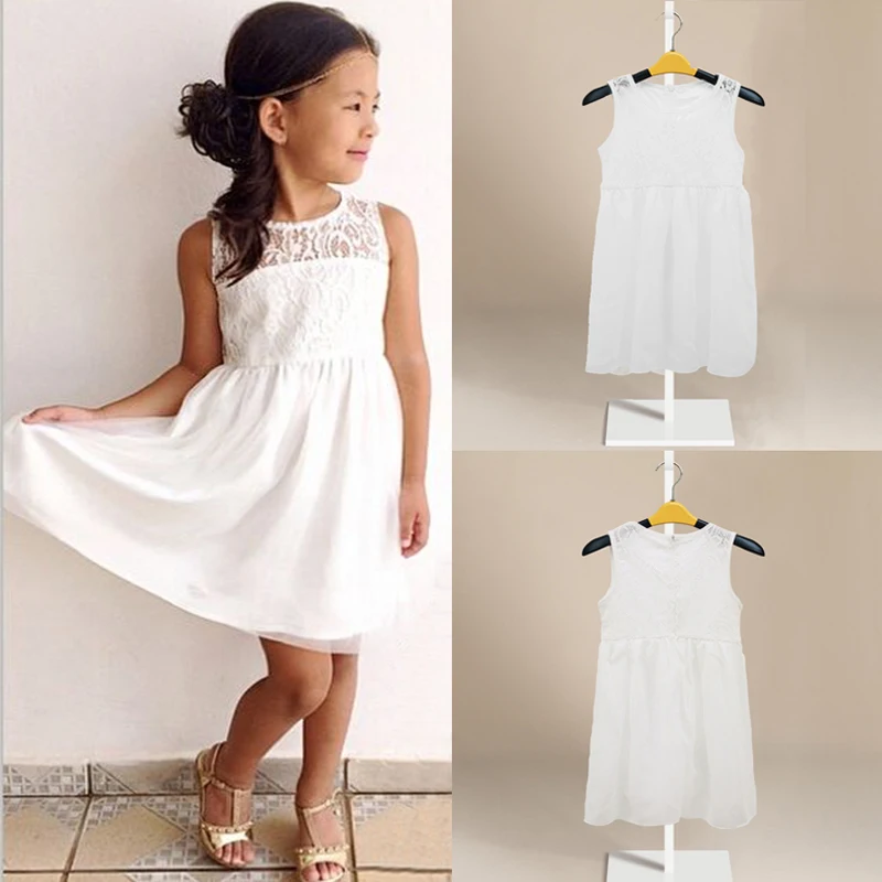 

In stock Retail summer girl dress lace ,baptism dress for baby girl,ivory lace flower girl dress,Kids lace dresses flower girl
