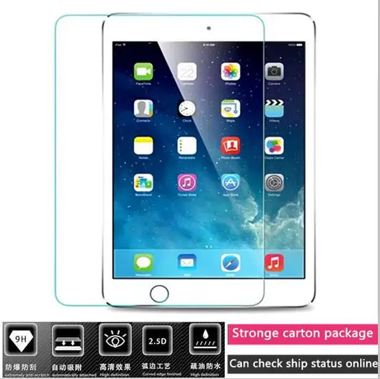 0 3 мм 9H Премиум 2.5D Закаленное стекло протектор экрана для apple 2017 ipad air 2 1 pro 9 7