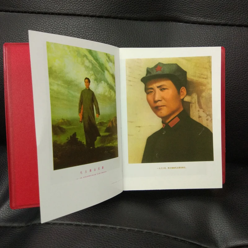 Quotations from Chairman Mao Tse-Tung Chineseenglish book For adults artbook Mini the Little Red art book story books 398 page (8)