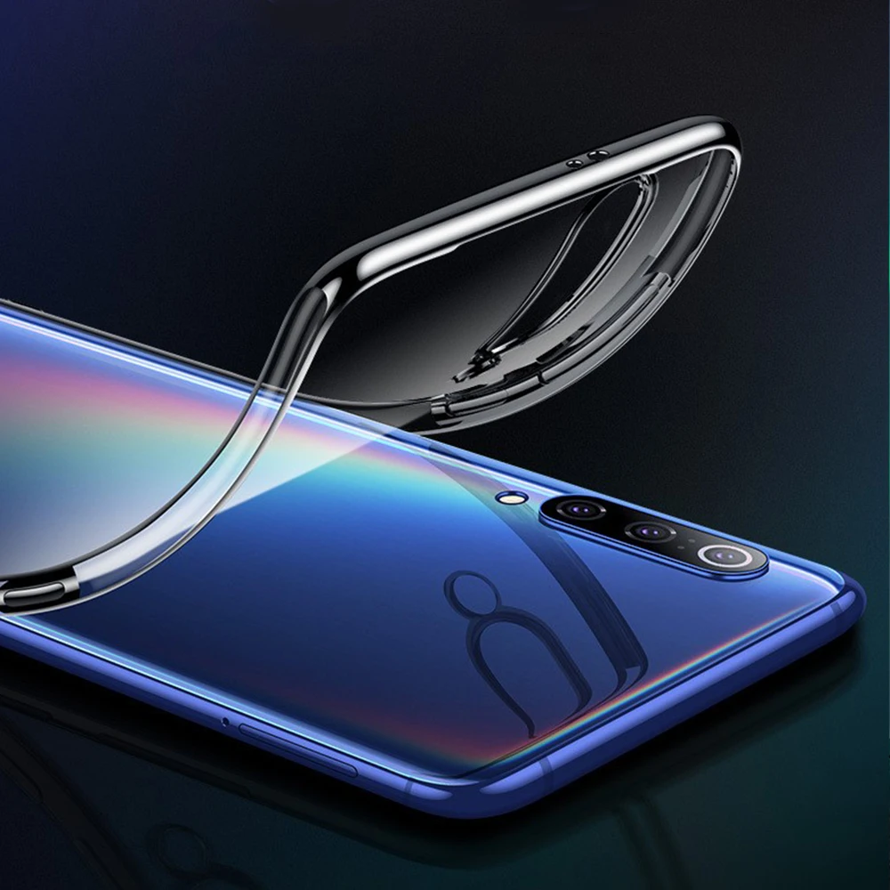 Мягкий ТПУ чехол для Xiaomi mi 9/mi 9 SE прозрачная задняя крышка прозрачные чехлы для телефона камера защитная mi 9 глобальная версия mi 9SE