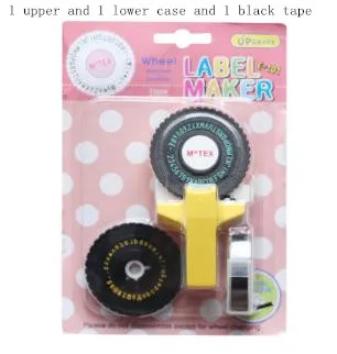 

[ Fly Eagle ] Yellow 3D Embossing Manual Label Maker Dymo 9mm Hand Decorative Manual Tape Manual Typewriter DIY Print