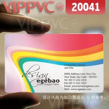 20041 визиток toronto-матовые лица прозрачная карта тонкий 0,36 мм