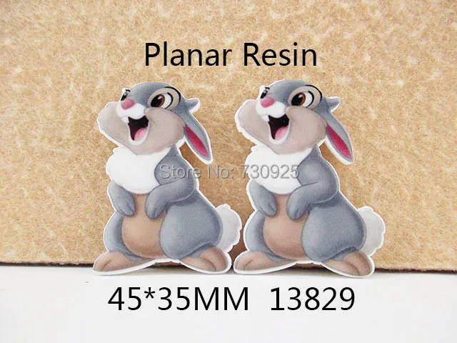 

5Y13829 David accessories 45*35mm flatback planar resin diy holiday decoration accessories