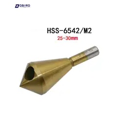 Снятие заусенцев сверло 20-25 мм металлический конус нержавеющая сталь отверстие пилы резак фаски мощность сверла ToolHSS 6542/M2