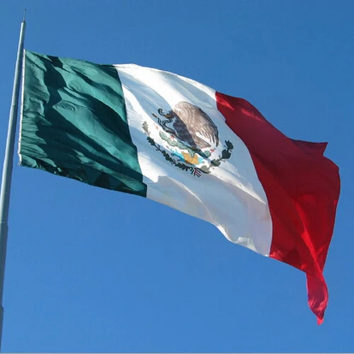 Новинка 3 x5 футов полиэстер флаг мексиканской страны баннер для внутренней