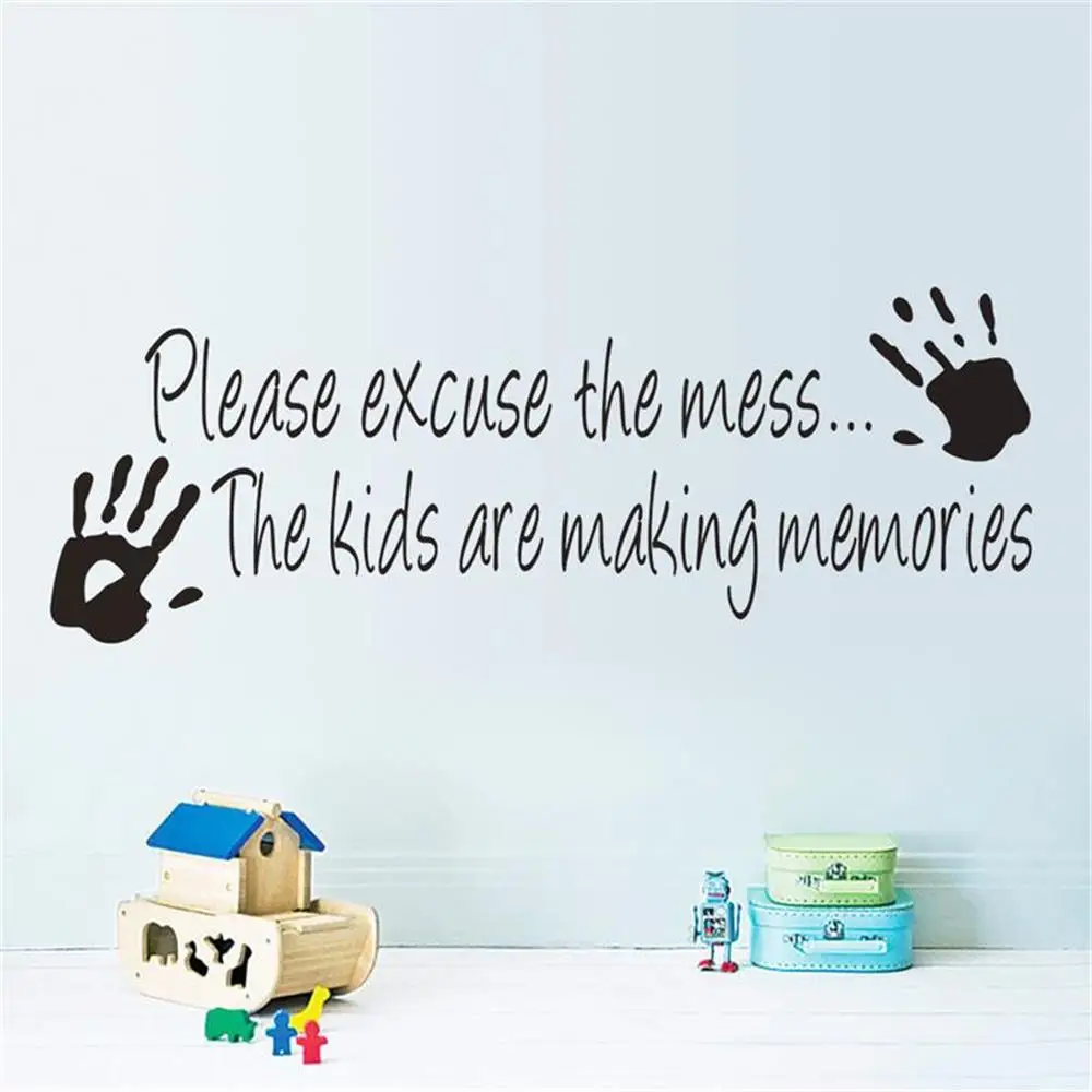 Making Memories Vinyl Wall Sticker Home Decor Creative Quote Wall Decals Z002 Kids Room Removable Cartoon Wall Art Wall Art Quote Wall Decalvinyl Wall Stickers Aliexpress