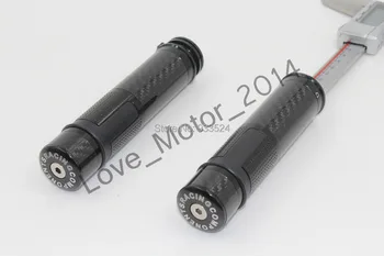 

Pair Black 7/8" 22mm Handlebar Hand Grips Motorcycle For Suzuki Katana 600F 750F Bandit 650 1200