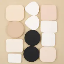 12 шт Женщины красоты спонж для нанесения основы Косметическая пуховка безупречный уход за лицом мягкая губка пудра для макияжа пуф инструмент красоты