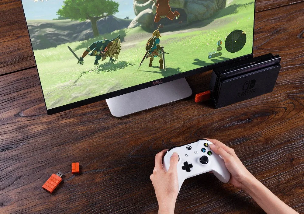 8 BitDo USB Беспроводной Bluetooth адаптер геймпад приемник для Raspberry Pi Windows nintendo Поддержка PS3 Xbox контроллер для коммутатора