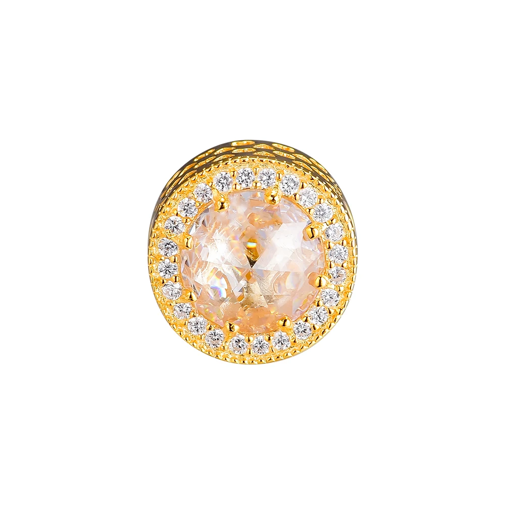 CKK Fit Pandora браслет подлинный 925 пробы Серебряный Сияющие сердца прозрачный CZ