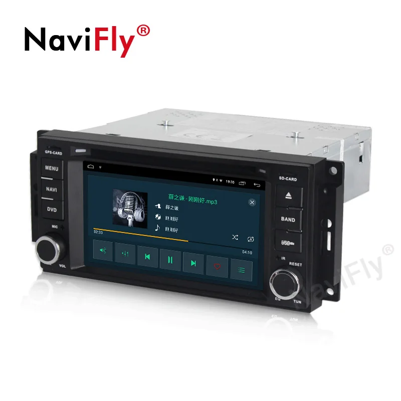 Cheap 2+32G Android 9.1 Car dvd player GPS Navigation For Chrysler/300C/jeep/Compass/Dodge/Grand/Cherokee Radio WIFI FM BT USB Canbus 4
