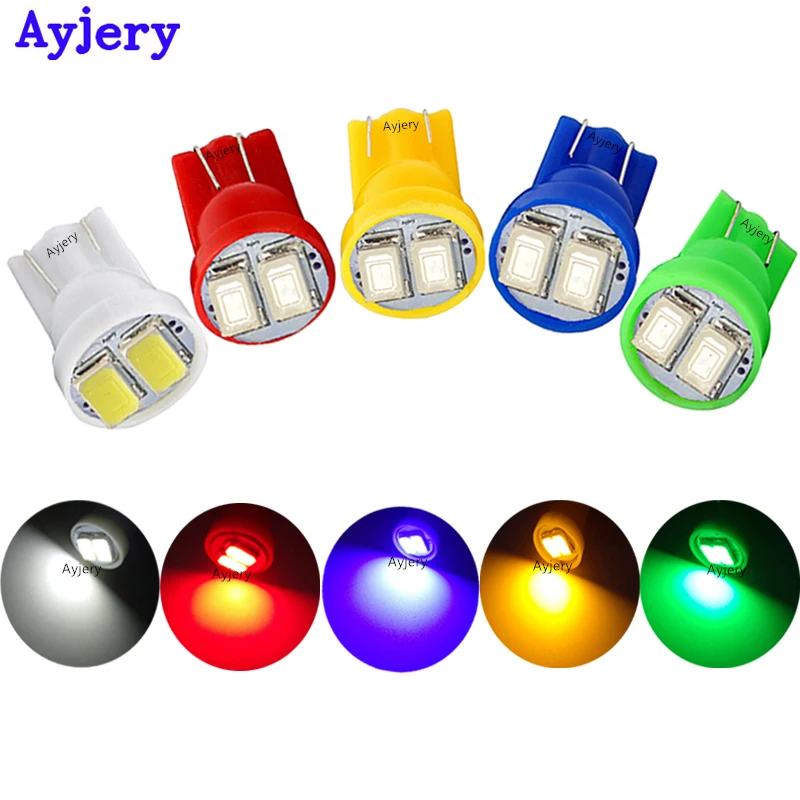 AYJERY оптовая продажа 2000X T10 W5W 5630 2 SMD 194 168 Светодиодные Автомобильные приборные