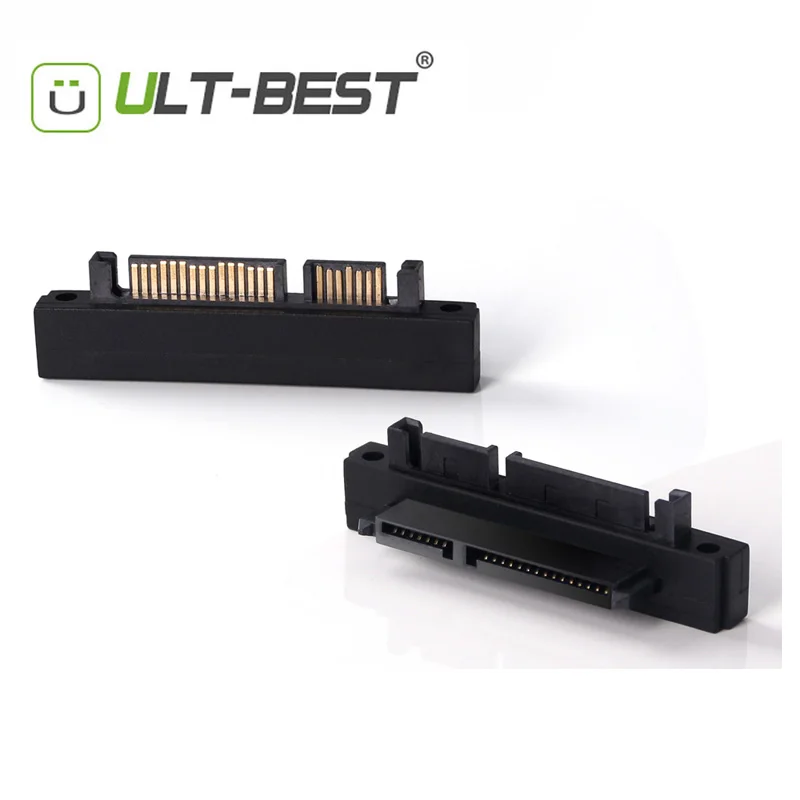 ULT Best SATA Adapter Extender SATA 7+15 22P Male to Female Connector