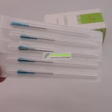 TaiHe иглы для иглоукалывания краями с направляющей трубки одноразовые иглы для акупунктуры один ПК одна трубка 100 шт./упак