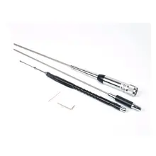 29.6/50/144/430mhz quad 4 faixas antena móvel CR-8900 para tyt TH-9800 yaesu FT-8900R carro rádio 125cm inoxidável com sl16 PL-259