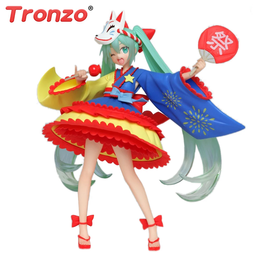 

Tronzo Original Taito VOCALOID Miku 2nd Season Summer ver PVC Action Figure Model Doll Toys Hatsune Miku Collection Figural Gift