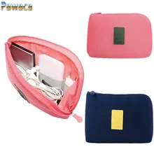Digital Storage Bag Electronic Accessories Bags Cosmetic Multifunctional Makeup Bag Mesh Shockproof Organizers Travel Case