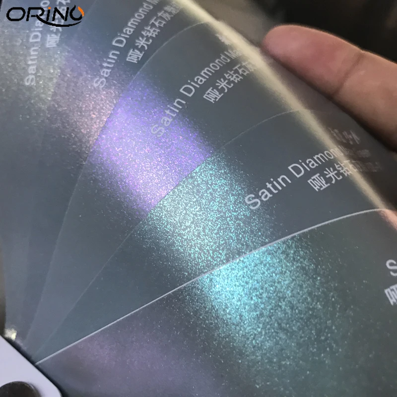 Satin Diamond Grey Vinyl Film
