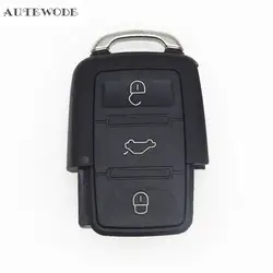 AUTEWODE Новый Автомобиль Дистанционным Ключом Shell Для VW удаленный ключевой blnak fob Авто 433 мГц Нет чип 1J0959753DA автозапчасти 1 шт
