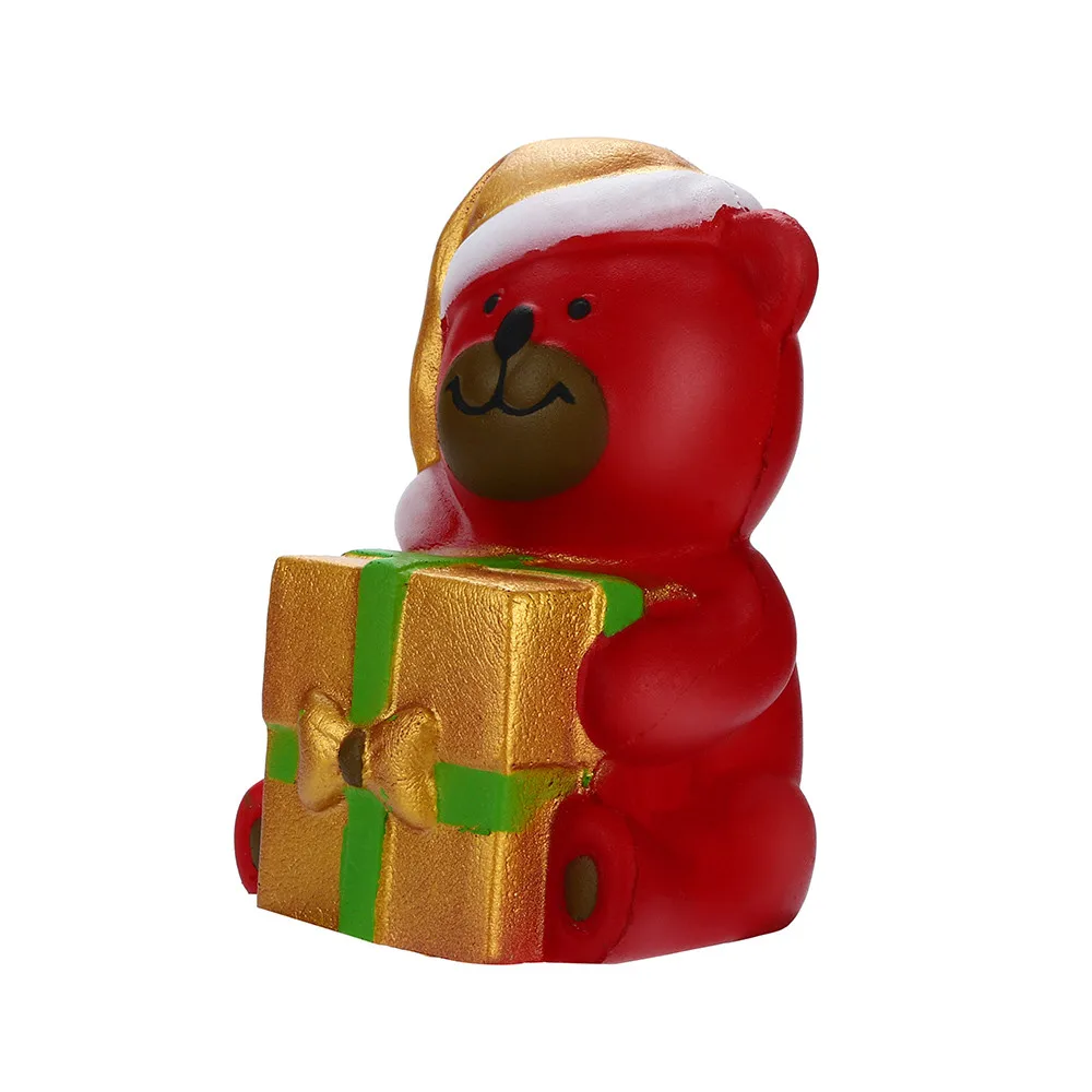 Рождественский медведь душистый Squishies медленный рост детские игрушки Игрушка для снятия стресса JAN17