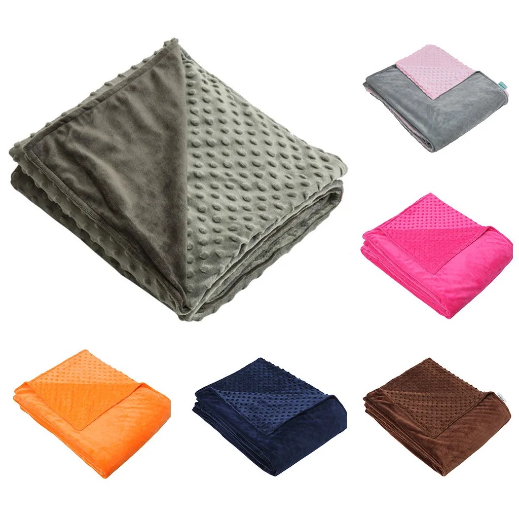 

2019 Home Textiles Removable Duvet Cover for Weighted Blanket Inner Layer Ultra Soft Warm Comfort Quilt Cover duvet cover