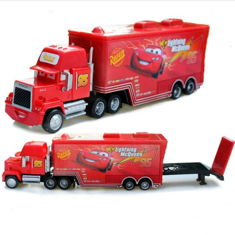 Disney Pixar Cars 2 3 Jackson Storm Mack Uncle Truck 1:55 литая молния McQueen модели игрушечных автомобилей детский подарок на день рождения - Цвет: 95 truck