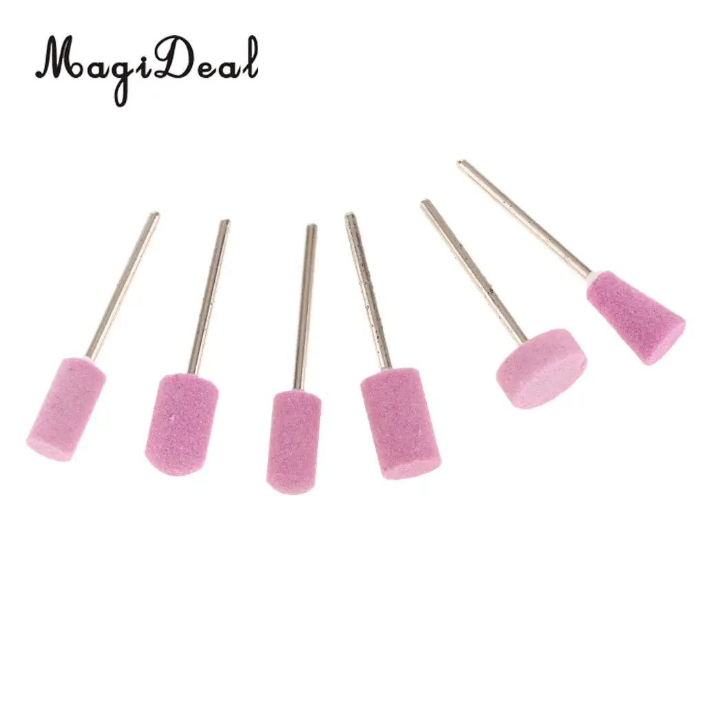 12PCS Nail Bits File Polishing Head Electric Drill Bit Grinding Replacement Manicure Pedicure Tools Set