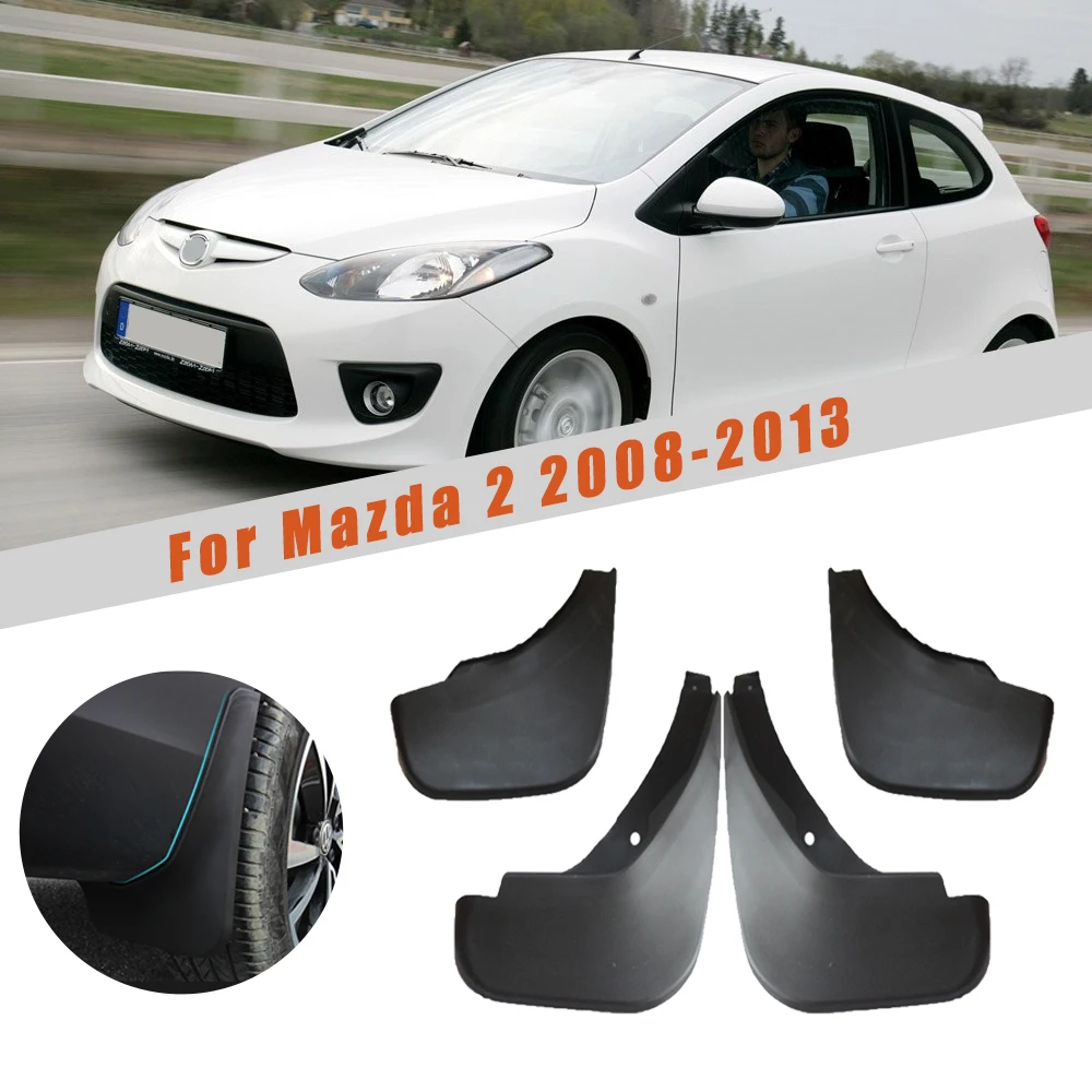 

Car Mud Flaps For Mazda 2/Demio GE Hatch Hatchback 2008-2013 For Fender Splash Guards Mudflaps Mudguard Accessories
