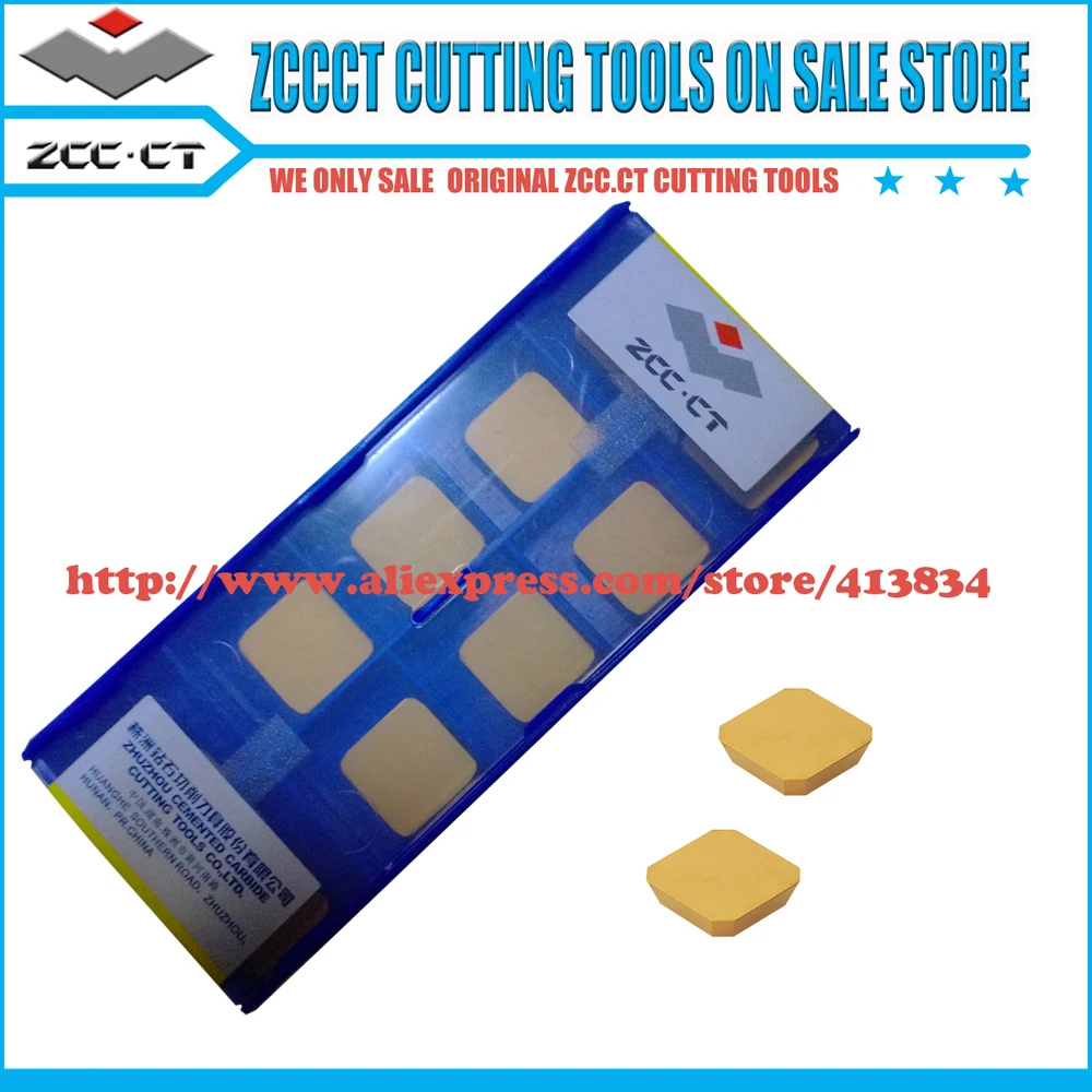 

ZCC Milling cutter inserts SPKN1504EDSKR YBC301 ZCC.CT Carbide SPKN1504 zccct SPKN 1504EDSKR cnc milling tool insert for steel