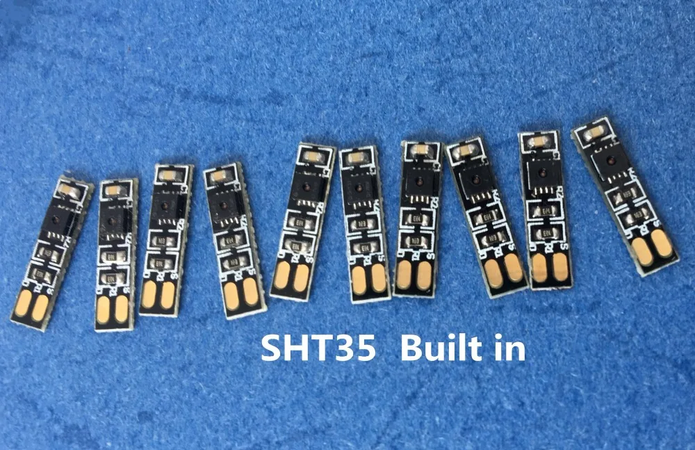 10 шт./лот цифровой датчик температуры и влажности SHT35 IIC двойной потяните сопротивление фильтр конденсатор Индивидуальные DIY