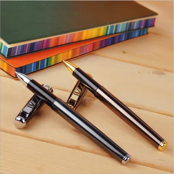 

1PCS High-grade Metal Business Gel Pens Sustained High-Quality Signing Pen For School Office Supplies Writing With Packaged Box