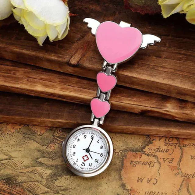 Nurse Pocket Watches Round Dial Quartz Angel Band Brooch Doctor Hanging Watches Nurse Pocket Watches Round Dial Quartz Angel Band Brooch Doctor Hanging Watches