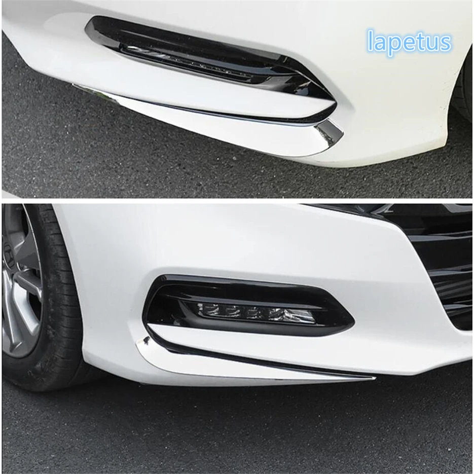 

Lapetus Front Under Fog Lights Lamp Protection Corner Decoration Strip Cover Trim 2 Pcs Fit For Honda Accord 10th 2018 2019