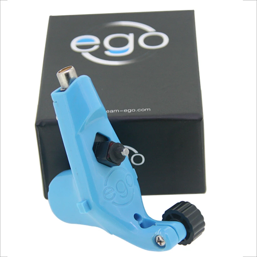 New Style Blue EGO Rotary Tattoo Machine Lightweight Tattoo Motor Gun