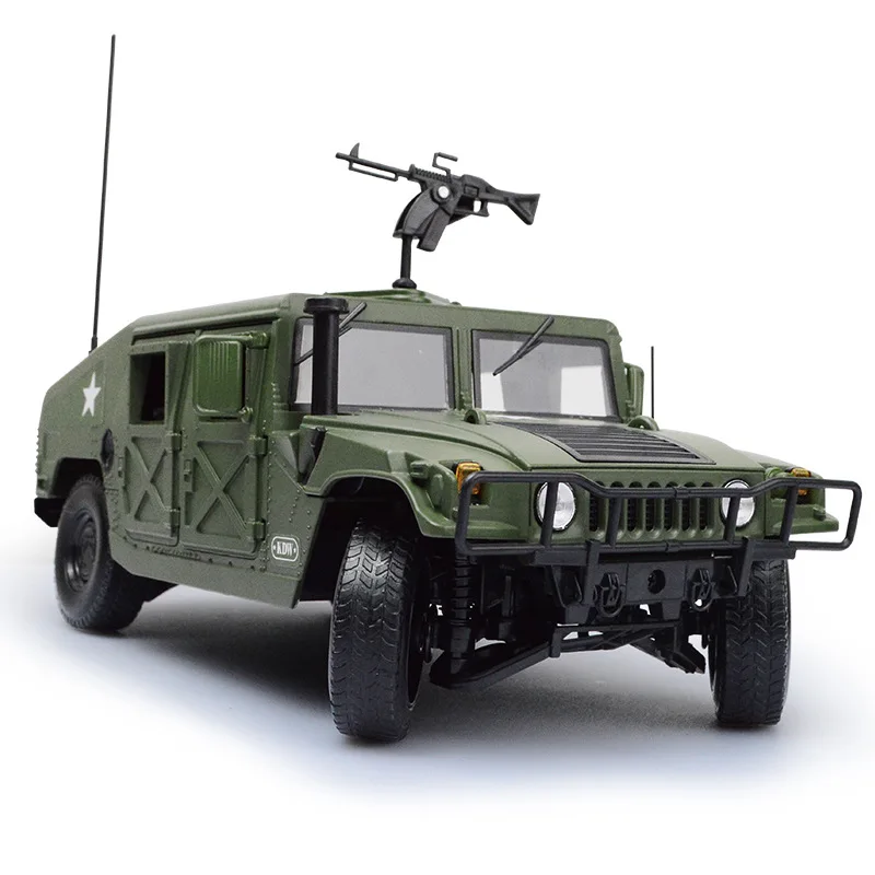 Модель военного автомобиля из сплава Cedway Hummer Off модель дорожного транспортного